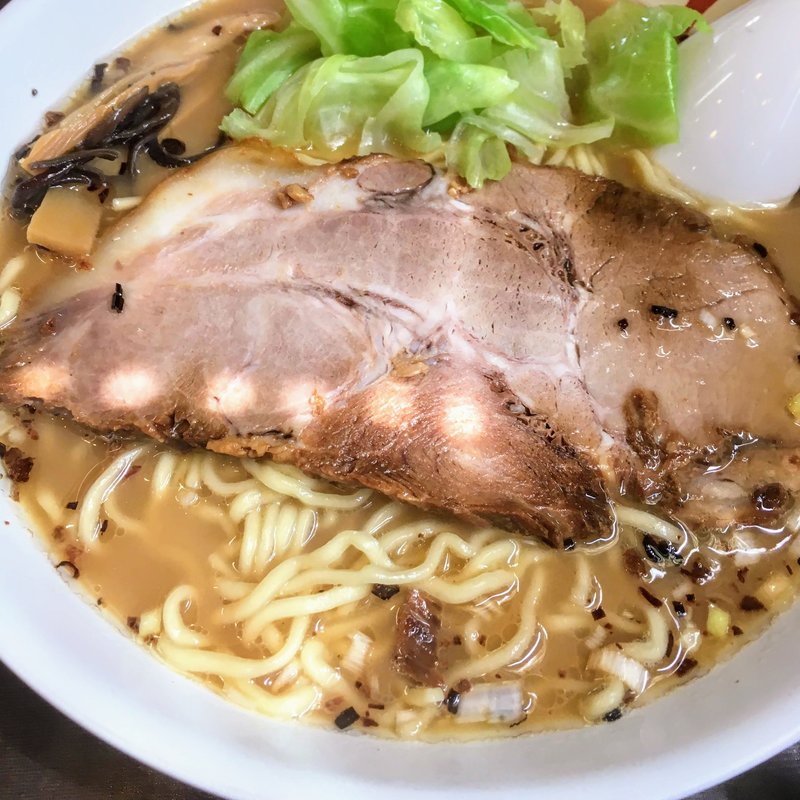 らー麺　鯛あらダシスープ　醤油（大盛）(麺人佐藤 )