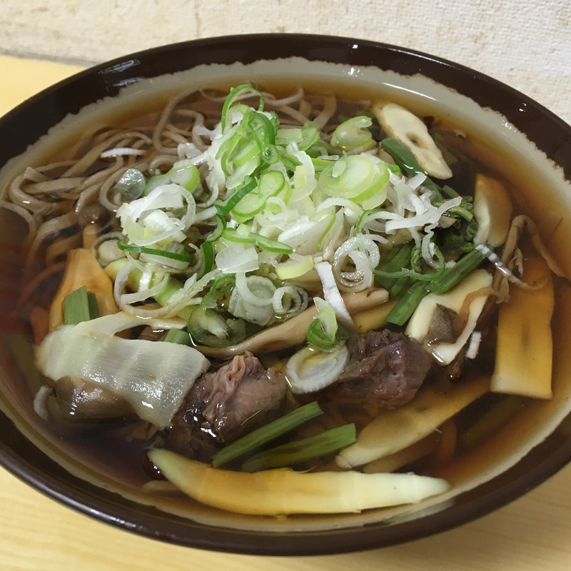 信州鹿肉そば(山野草 )