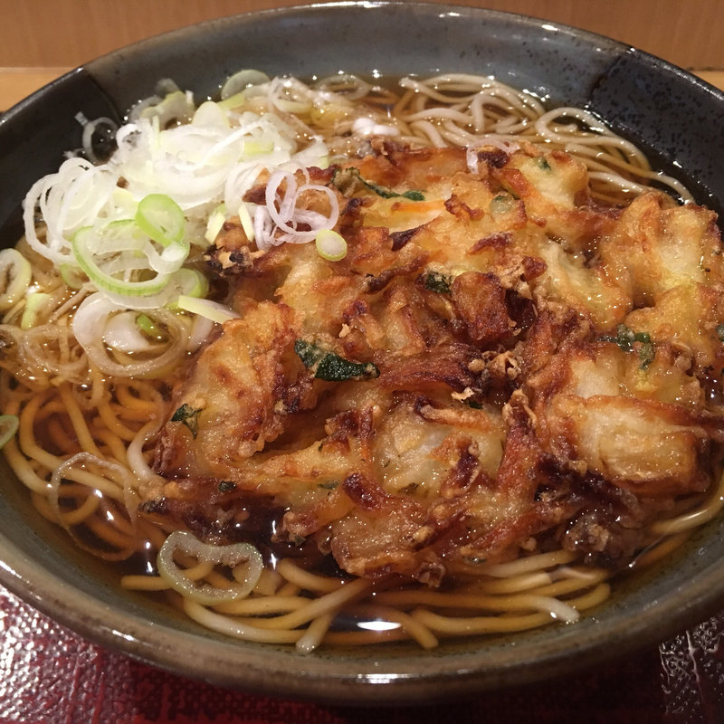 野菜かき揚げそば(あずみ 国際展示場駅店 )