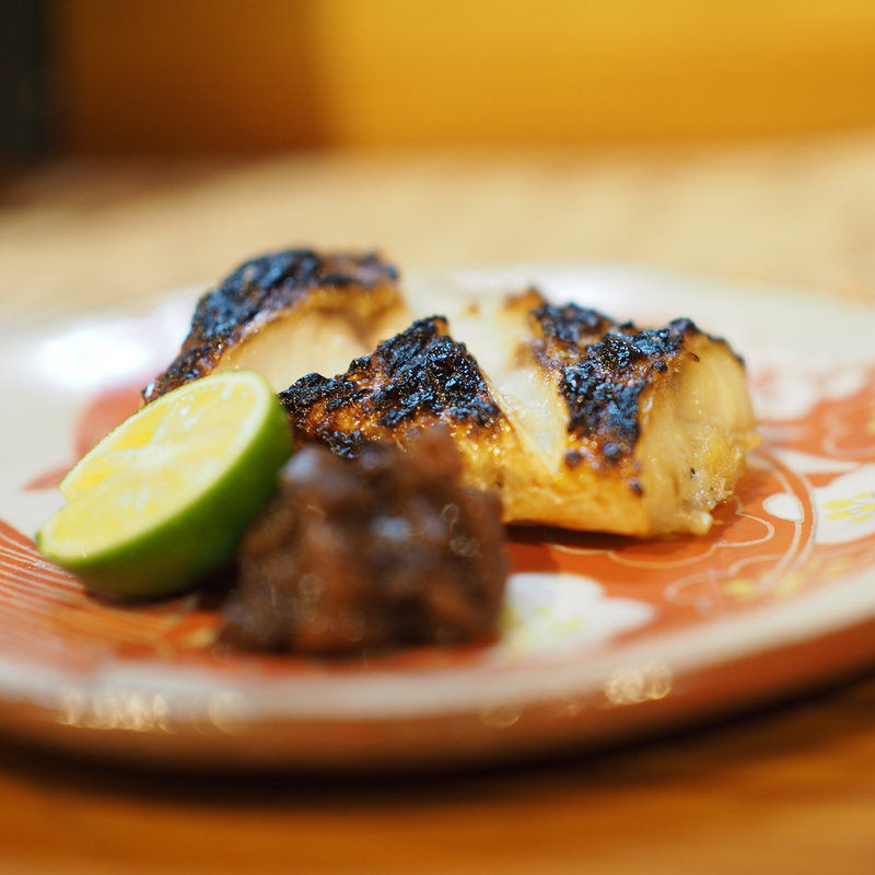 白甘鯛炭火焼き(ごがつなのか )