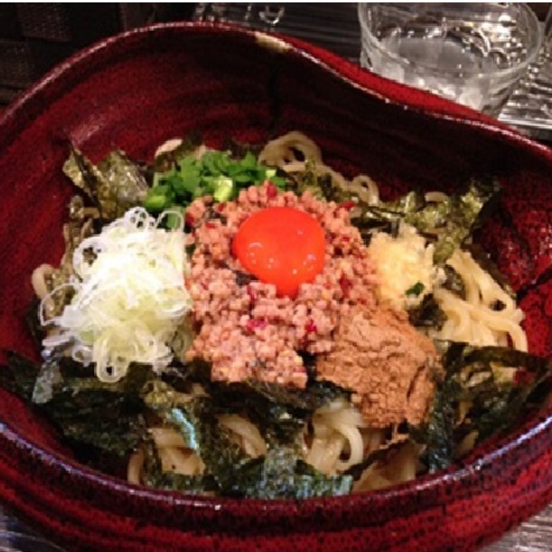 雀のまぜ麺(つけ麺・雀 天満橋店)