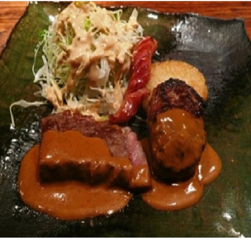 黒毛和牛ステーキ＆ハンバーグ(義 （よし）)