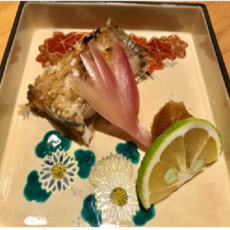 甘鯛の塩焼き(鮨藤もと)