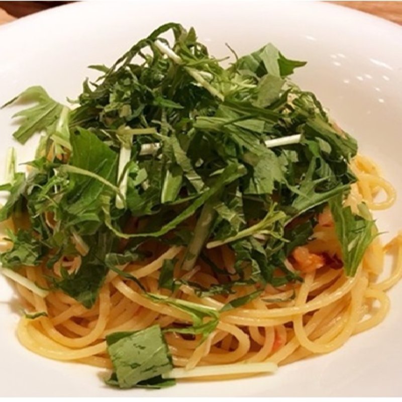 水菜とタコのペペロンチーノ(フィフス シーズン)