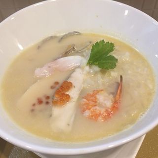 温玉入り海鶏そば(麺や 徳川吉成)