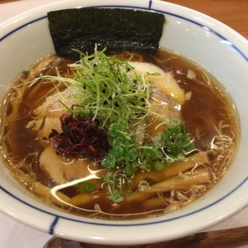 鶏出汁中華(別邸三く 中華㐂蕎麦 萃)