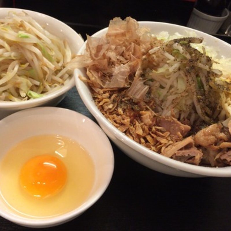 汁なし+チーズ(らーめん まる氣)