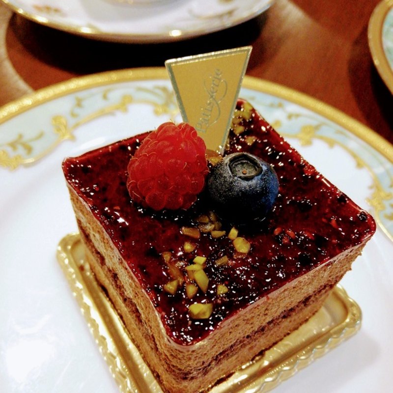 フランボワーズショコラ(カフェレストラン ミレフォリア)