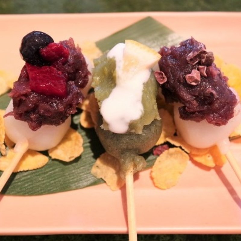 DANGO3(レモンズンダ・つぶあんカカオ・MIXベリー)(WIRED CAFE ルミネエスト新宿店)