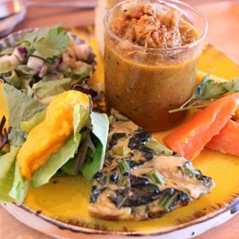  ランチプレート〈4種もり〉(キレドベジタブルアトリエ)