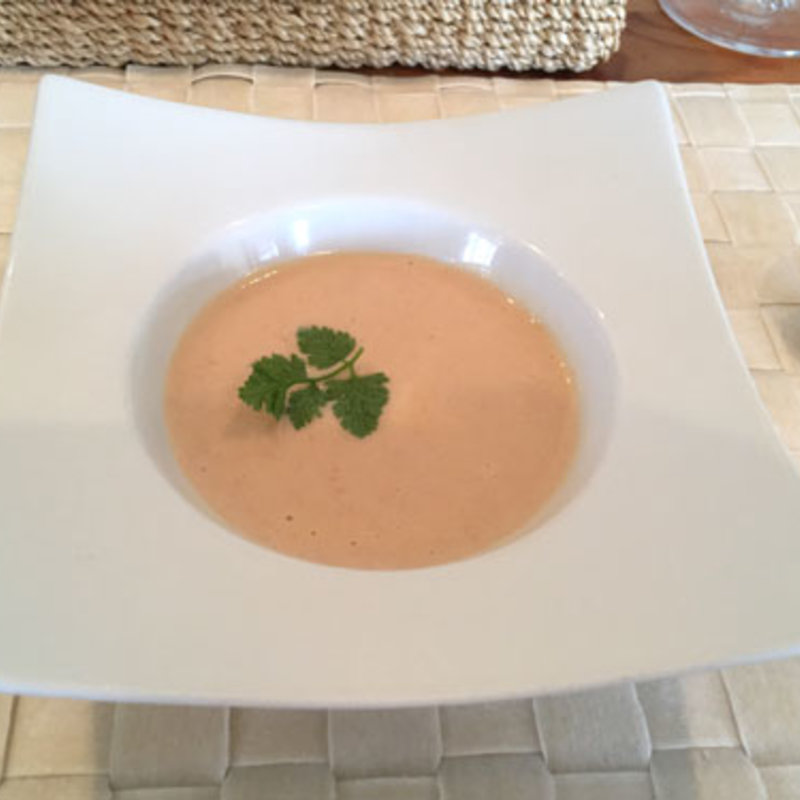 桃のスープ(ラ ポム)