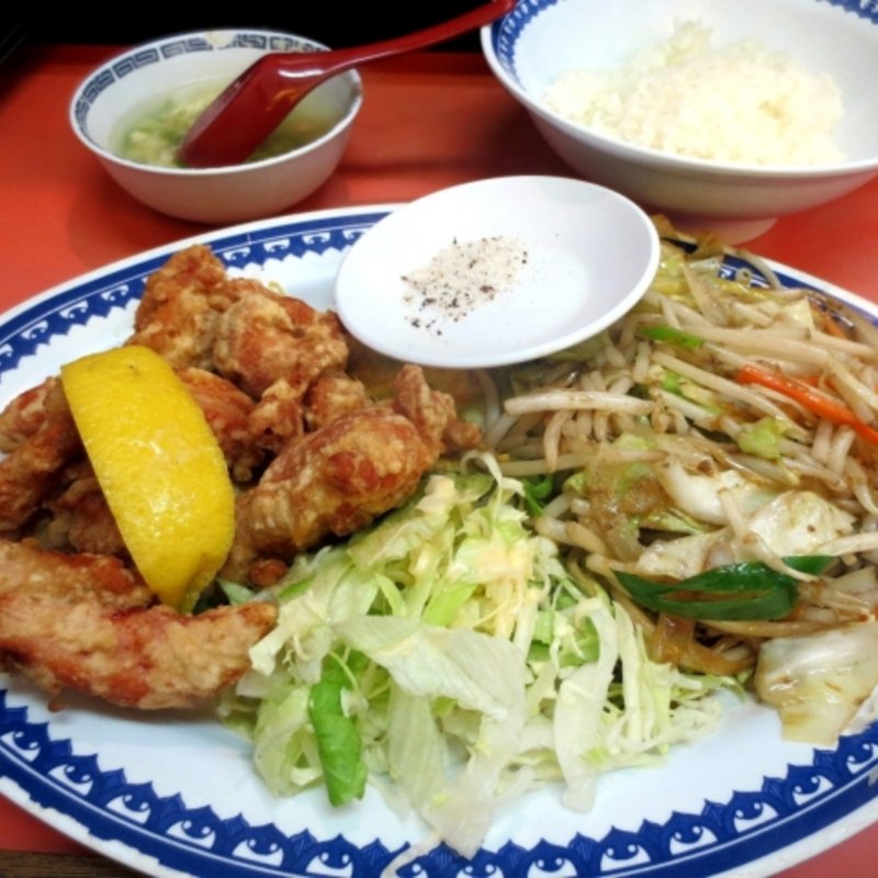 唐揚定食(春来 )