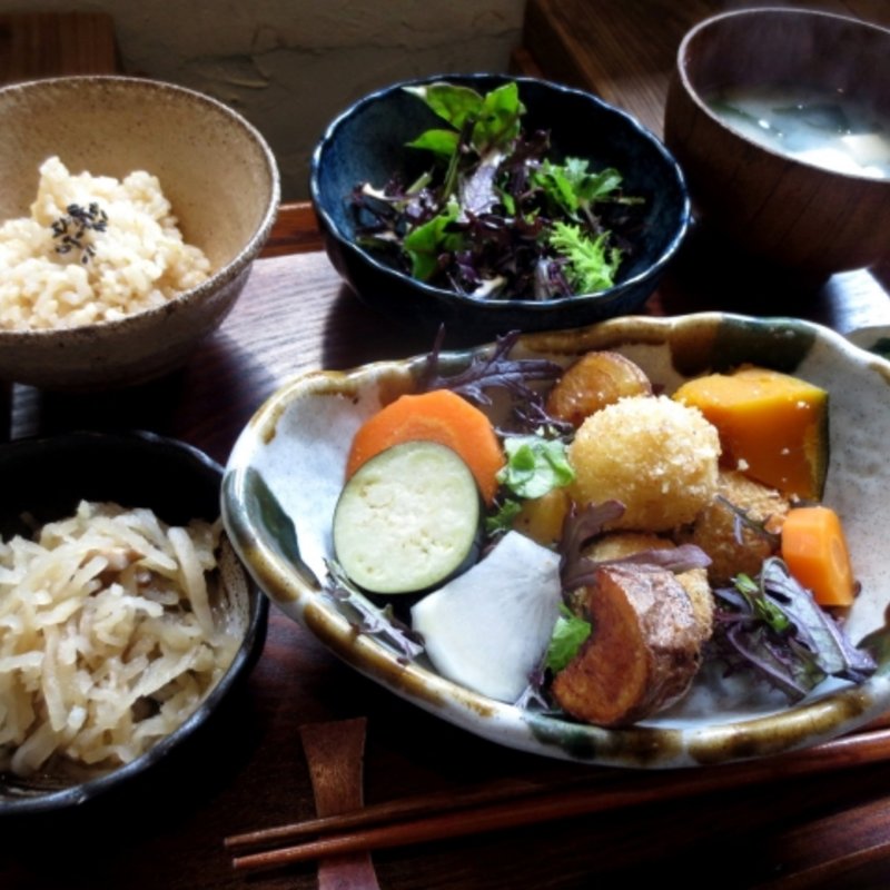 日替わり　畑の実りごはん(PUBLIC KITCHEN cafe 南船場店)