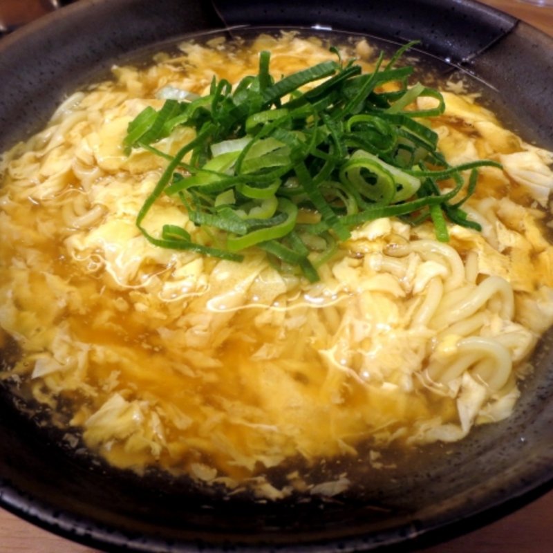 玉子あんかけそば(南海そば なんば2階店)