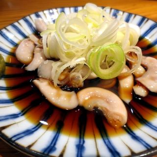 こぶくろ刺し(大衆もつ焼き酒場えるびす)