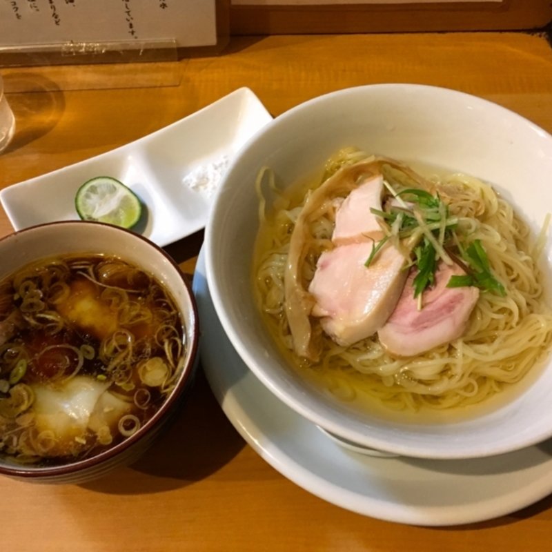 特製濃厚昆布水つけ麺(中華そば 大井町 和渦 )