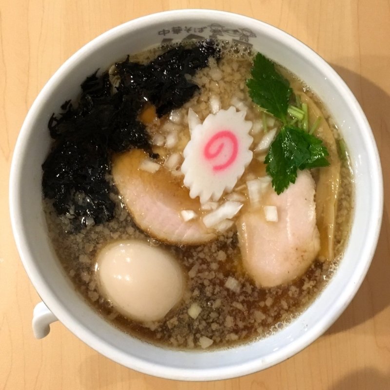 煮干味玉そば(中華そば ムタヒロ 錦糸町店)