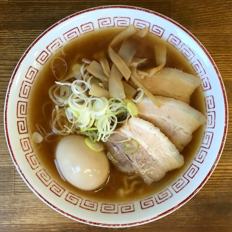 味玉醤油ラーメン(喜多方食堂 )