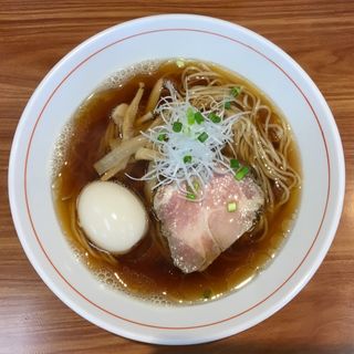 煮干しストレート麺　(ら～麺 安至 （ヤスシ）)