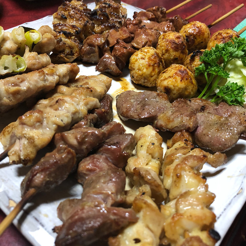 串盛り合わせ(大須亭)