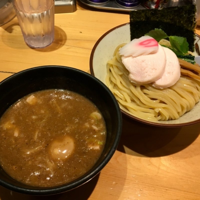 濃厚煮干しつけ麺　大盛(麺屋 薫風)