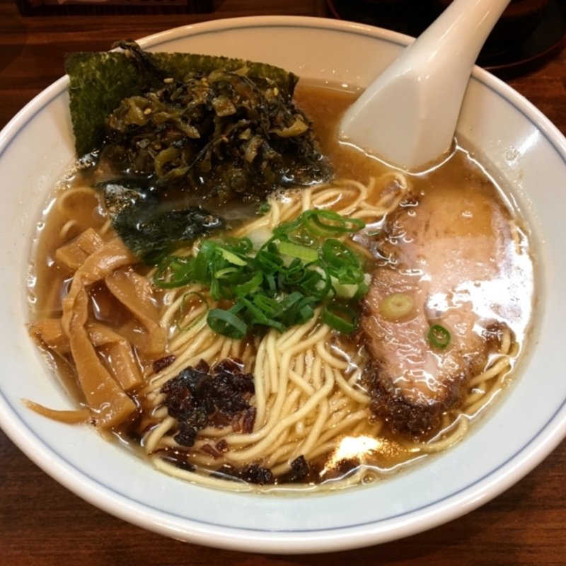 高菜そば(むらさき山)