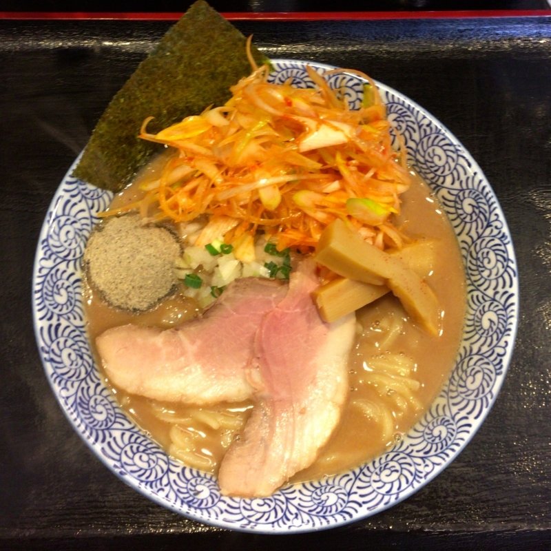 辛ネギ濃厚ラーメン(つけ麺 凌駕 2号店)