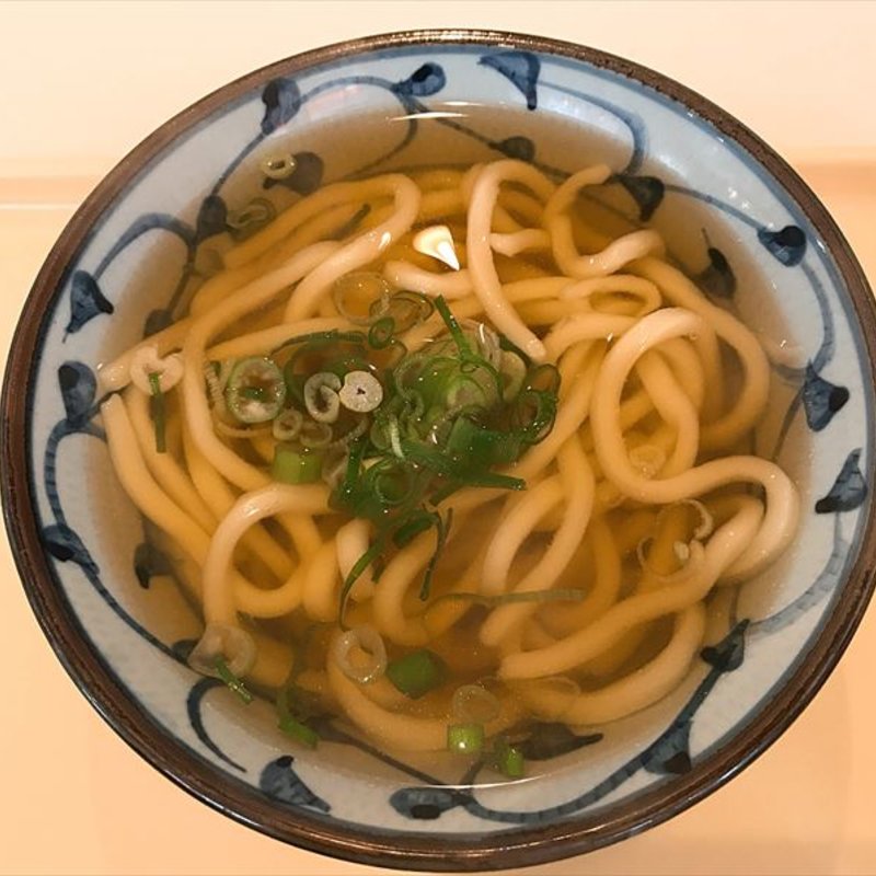 かけうどん(つるまる源八橋店)