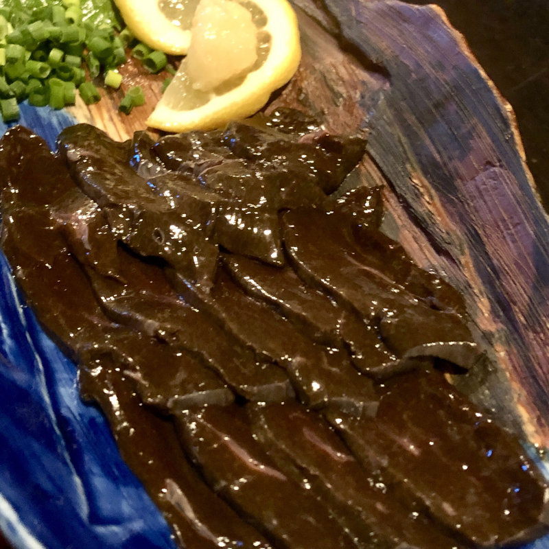 馬レバー(焼酎バ- 土竜)