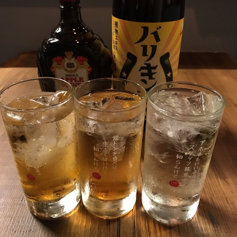 ハイボール(串焼き 焼とんyaたゆたゆ裏天王寺店)