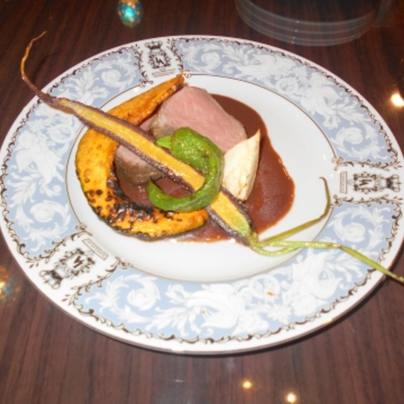 ブラックアンガス牛ざぶとんビステッカ(リストランテ 青の洞窟)