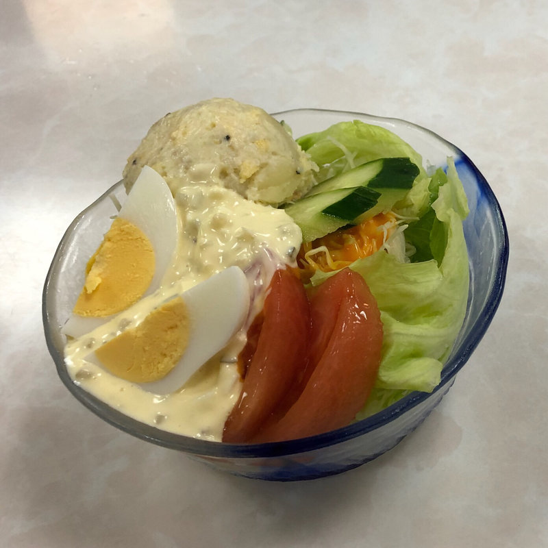 ミニサラダ(自由軒 難波本店)