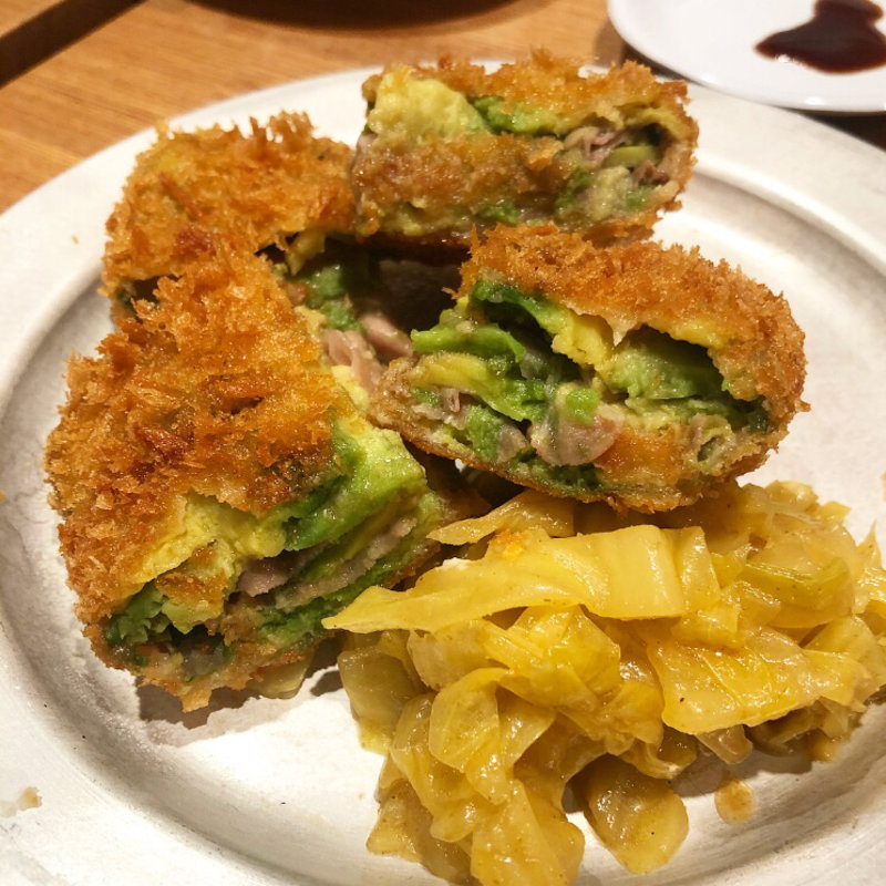 ハムカツ(酒場檸檬)