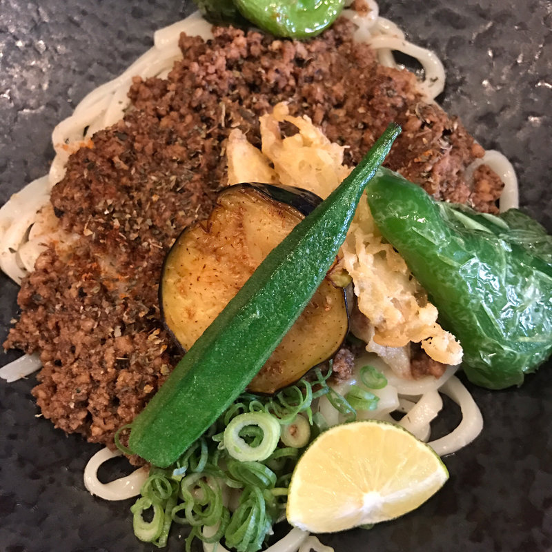 キーマカレーうどん(侍．うどん)