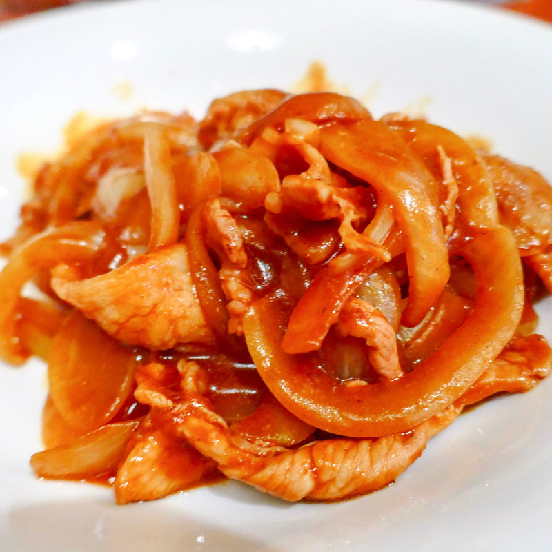 いり豚(食事処 酒肴 水口)