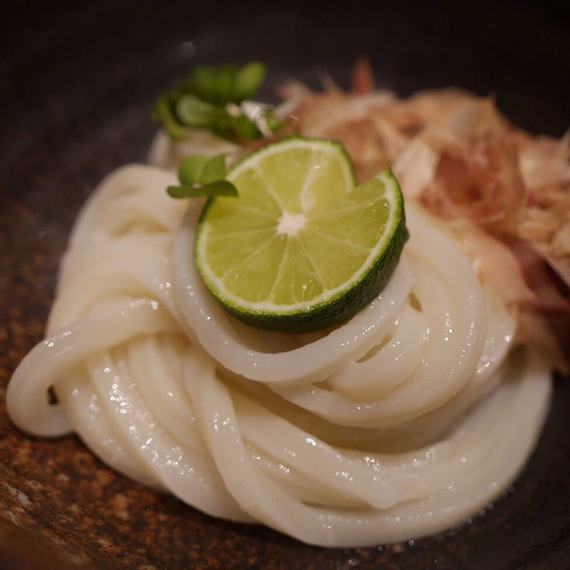 ミニ生醤油うどん(うどんや ぼの)