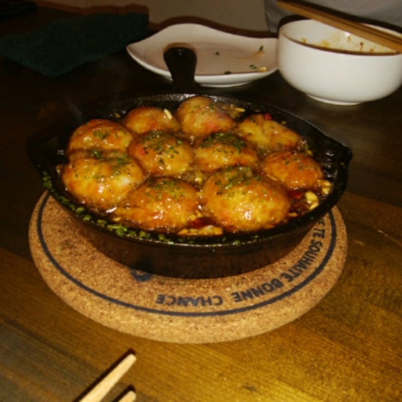 タコ焼きアヒージョ(m&m)