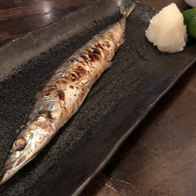 さんま塩焼(黒門酒場 北浜店)