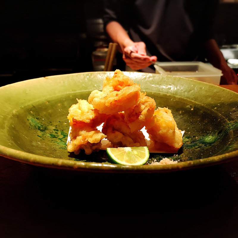 ほやの天ぷら(高太郎 （こうたろう）)