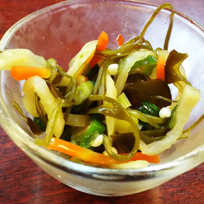 お通し（季節野菜の和え物）(ときしらず )