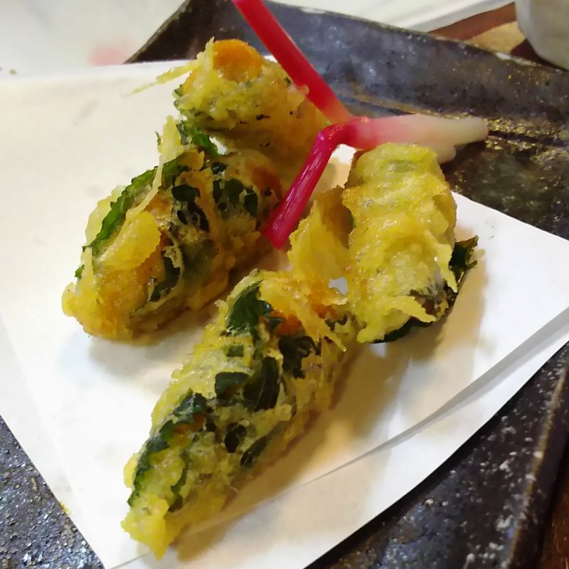 生ウニの天ぷら(ときしらず )