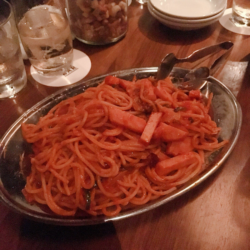 ナポリタン(大盛)(ハイボールバー　サニーサイド1923 （SUNNY-SIDE　イチキューニーサン）)