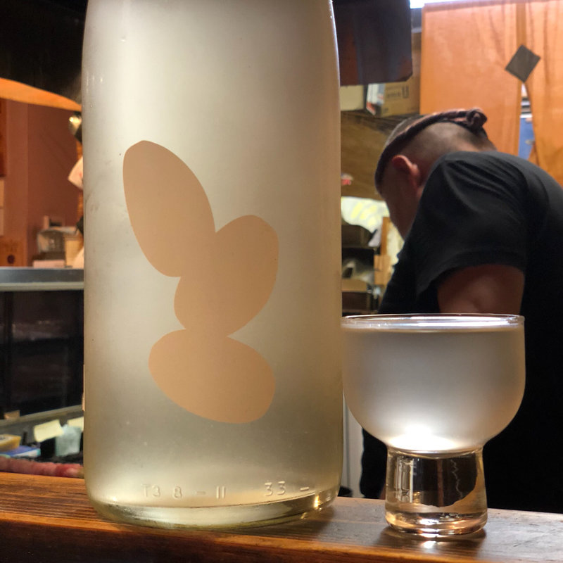 Ohmine Junmai 3grain(焼鳥はなび)