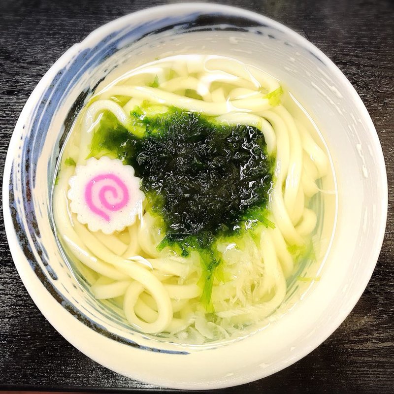 のりうどん(大衆割烹 藤八 （たいしゅうかっぽうとうはち）)