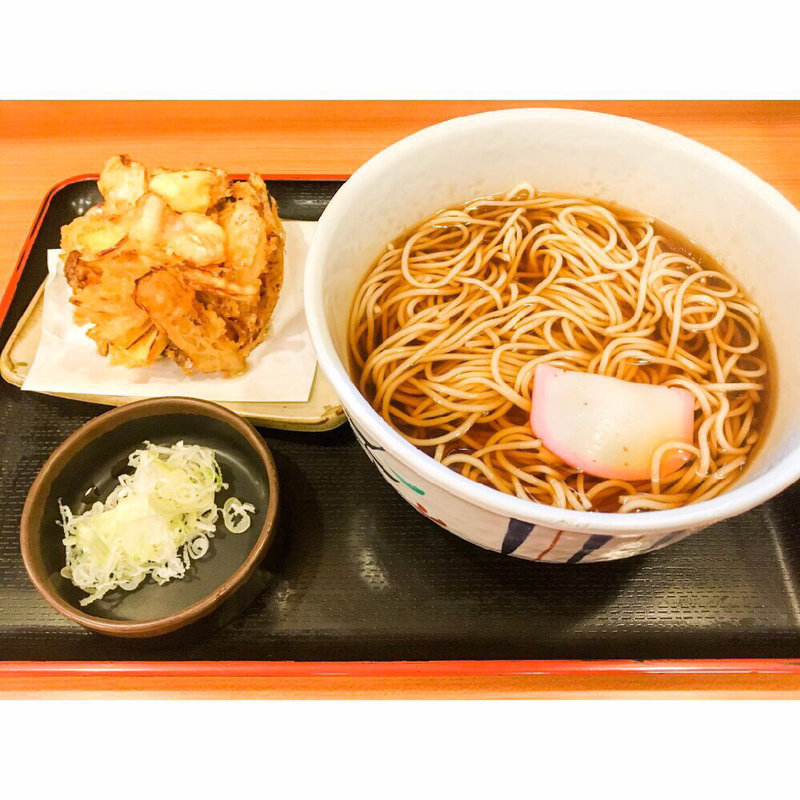 かき揚げそば(なごみそば )