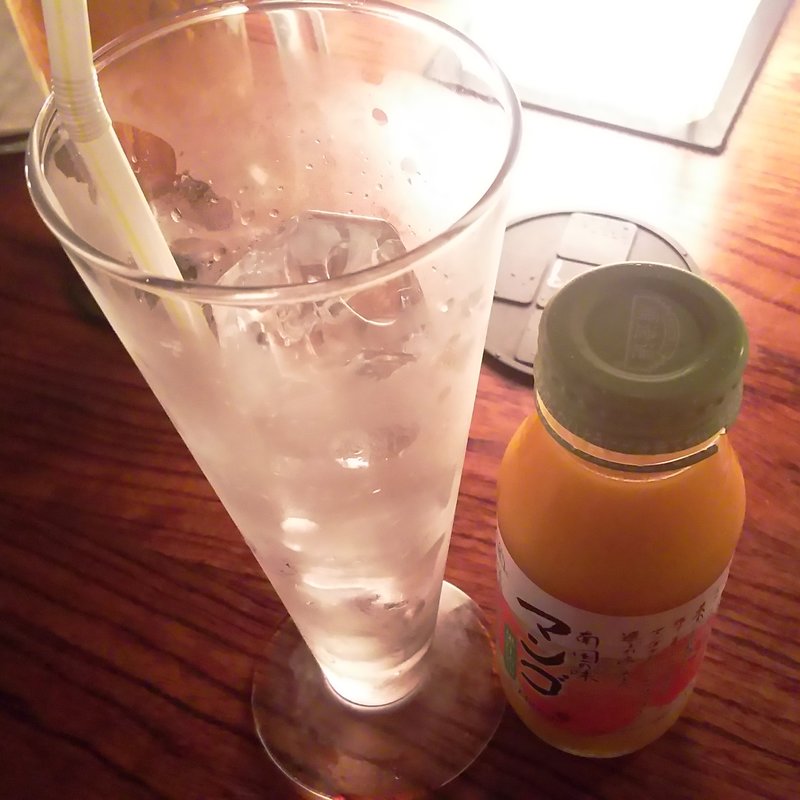 南国の味 マンゴージュース(とり鉄 武蔵小杉店 （とりてつ）)