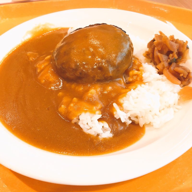 ハンバーグカレー(ロイヤルキャフェテリア 東京ビッグサイト店)
