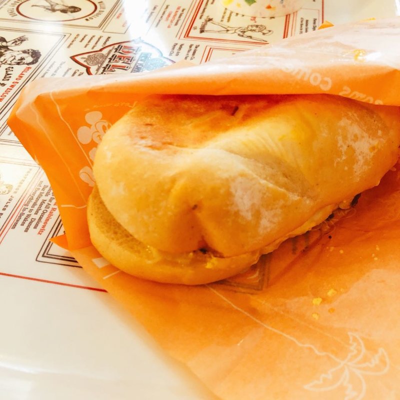 ハムとツナのパニーニ(S.S.コロンビア・ダイニングルーム)