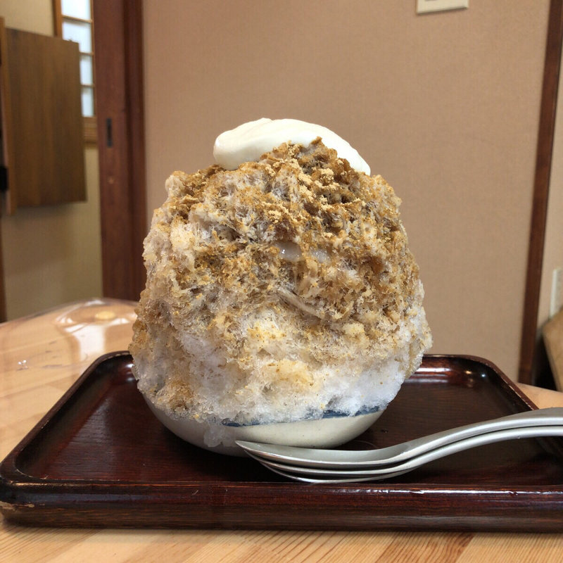 とろけるお餅と黒蜜きなこ(御福餅 本家 （おふくもち ほんけ）)