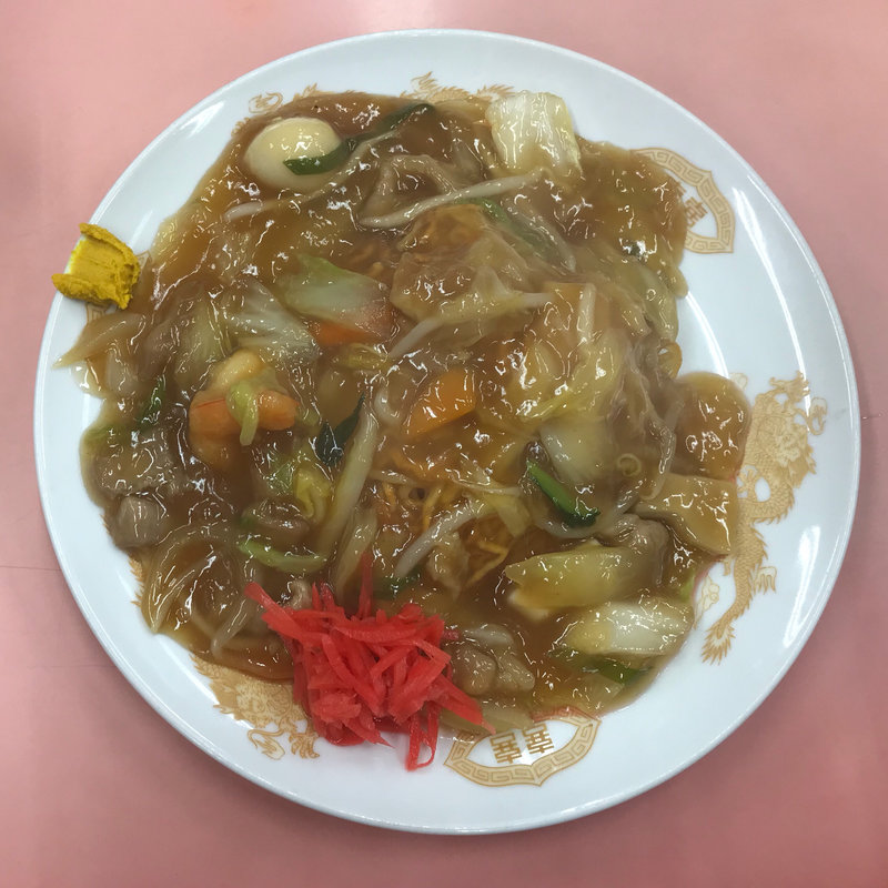 あんかけ焼きそば ハーフ(大丸)